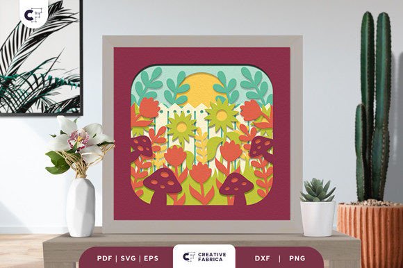 Blooming Garden 3D SVG: A Spring-Inspired Design Asset for Seasonal Campaigns