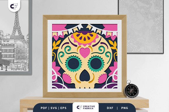 Day of the Dead 3D Layered Paper Cut: A Designer’s Review