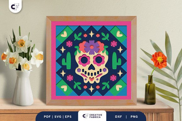 Day of the Dead 3D Paper Cut SVG: A Designer’s Review