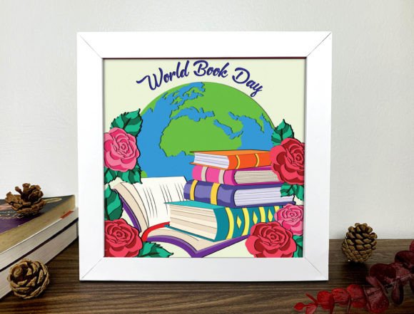 World Book Day Shadow Box 3D Embroidery Design Review